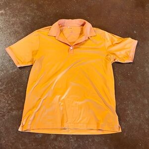Men’s adidas polo orange